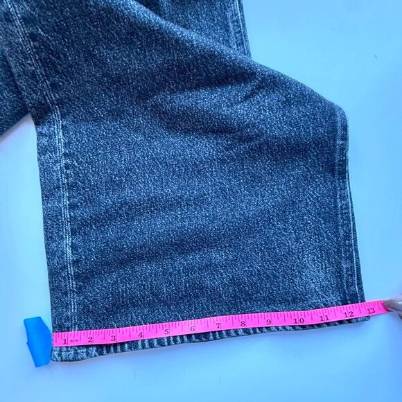 Rag + Bone Miramar Sofie High Waist Cotton Sweatpants Flaire “Jeans”/Washed Blac - Picture 11 of 16